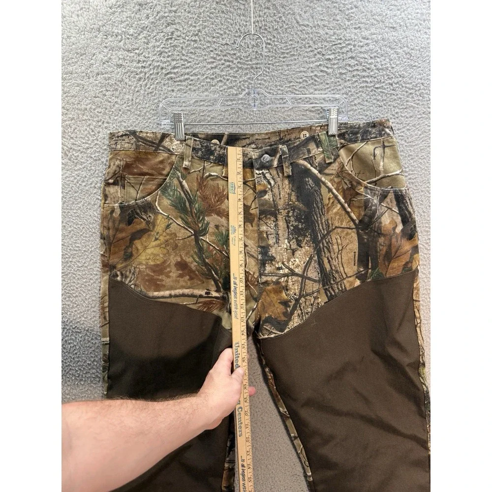 Wrangler Jeans Mens 44x25 Camouflage Pro Gear Brush Guard Realtree AP HD Camo *‎